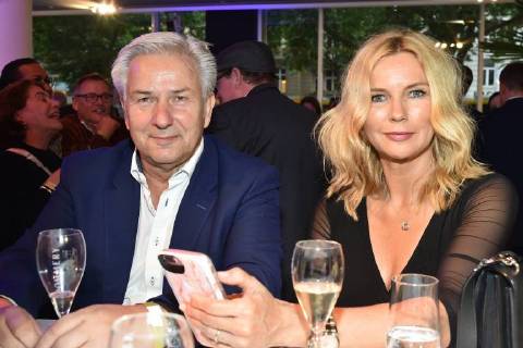 Entertainment Themen der Woche KW24 Bilder des Tages Klaus Wowereit, Veronika Ferres Ankunft zur Semi-Final Round of Judging bei BMW in Berlin am 15.06.2018