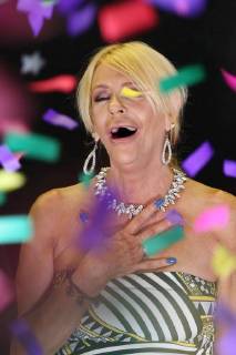 CHERRY HILL, NJ - 6-25 : Tan Mom, Patricia Krentcil is the winner of Damon Feldman s Beauty Battle on 6-25-2018 at RVN TV in Cherry Hill, New Jersey on June 25, 2018 Copyright: xStarxShooterx