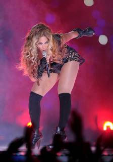 NEW ORLEANS, LA - FEBRUARY 3: Beyonce performs during the Pepsi Super Bowl XLVII halftime show at the Mercedes Benz Superdome on February 3, 2013 in New Orleans, Louisiana.MPIPG MediaPunch. Copyright: xMPIPG MediaPunchx