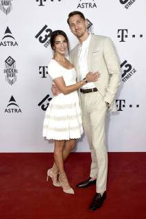 Lilli Hollunder mit Gatte Rene Adler bei der 19. Verleihung des 13th Street Shocking Short Award 2018 auf dem 36. Filmfest München 2018 in der Alten Akademie. München, 04.07.2018
