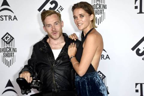Samuel Koch mit Ehefrau Sarah Elena Koch bei der 19. Verleihung des 13th Street Shocking Short Award 2018 auf dem 36. Filmfest München 2018 in der Alten Akademie. München, 04.07.2018