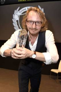 Preisträger Michael Podogil bei der 19. Verleihung des 13th Street Shocking Short Award 2018 auf dem 36. Filmfest München 2018 in der Alten Akademie. München, 04.07.2018