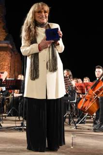 Taormina: Cinematographic Nations Award Evening. Photo: Piera Degli Esposti  Copyright: xMaurizioxD Avanzox xIPAx xMaurizioxDxAvanzox
