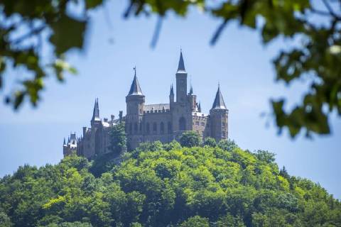 An image of the Castle Hohenzollern in south Germany McPGAN