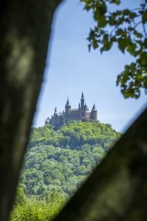An image of the Castle Hohenzollern in south Germany McPGAN