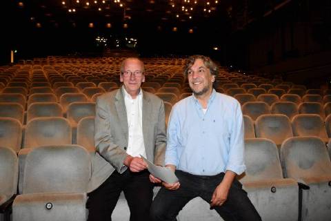 Entertainment Themen der Woche KW29 Entertainment Bilder des Tages Dr. Hans -Georg Kueppers Kulturrefent Muenchen Christian Stueckl VolkstheaterIntendant Muenchen 18.07.18 Volkstheater Vertragsverlaengerung bis 2025 Von Intendant Christian Stueckl Stueckl
