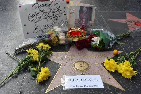 Entertainment Bilder der Woche KW33 Bilder des Tages A view of Aretha Franklin s star at he Walk of Fame, in Hollywood, California, United States, 16 August 2018. The queen of soul died today at the age of 76 at her Detroit house. Aretha Franklin dies at 76 !ACHTUNG: NUR REDAKTIONELLE NUTZUNG!  Copyright: xIVÁNxMEJÍAx LAX05 20180816-636700541889494939