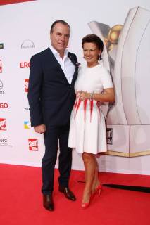 Clemens Tönnies und seine Ehefrau Margit bei der Verleihung vom Sport Bild Award am 27.08.2018 in Hamburg Sportbild Award 2018 Verleihung in Hamburg