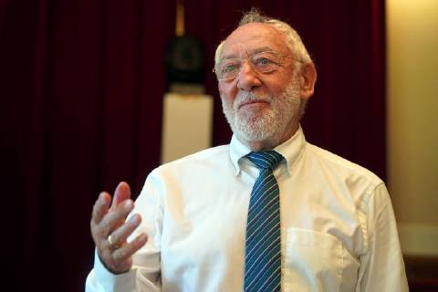 Entertainment Bilder des Tages 29.08.2018,Berlin,Deutschland,GER, Schlosspark Theater, Jahrespressekonferenz, Vorstellung des Spielplans 2018-2019,Foto: Intendant Dieter Hallervorden