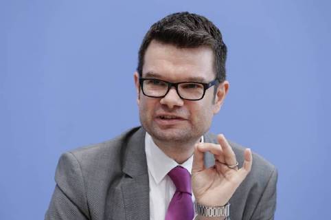 30.08.2018, Berlin, Deutschland - Pressekonferenz zum Thema: Vorstellung des Digitalmonitors 2018 der FDP-Fraktion. Foto: Marco Buschmann, 1. Parlamentarischer Geschaeftsfuehrer der FDP-Bundestagsfraktion.