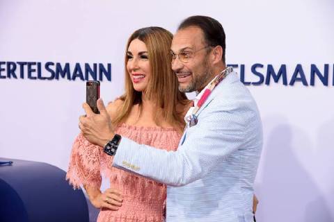 Judith Williams mit Ehemann Alexander-Klaus Stecher bei der Bertelsmann Party in der Bertelsmann Repräsentanz in Berlin am 06.09.2018