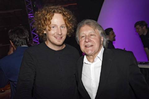 Michael Schulte und Peter Urban bei der Verleihung des Deutschen Radiopreises 2018 im Eventcenter Schuppen 52. Hamburg, 06.09.2018