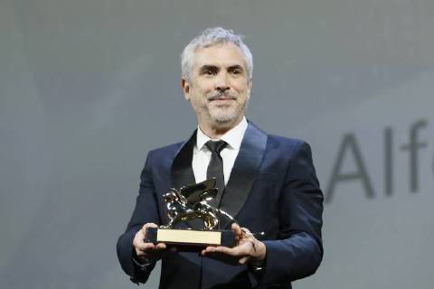 VENICE - September 8: Alfonso Cuaron for the Best Film awards on September 8, 2018 in Venice, Italy.(By Mark Cape Insidefoto) markxcape