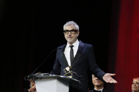 VENICE - September 8: Alfonso Cuaron for the Best Film awards on September 8, 2018 in Venice, Italy.(By Mark Cape Insidefoto) markxcape