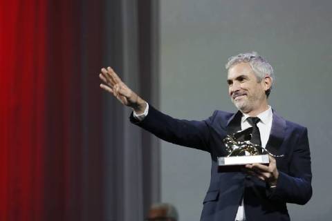 VENICE - September 8: Alfonso Cuaron for the Best Film awards on September 8, 2018 in Venice, Italy.(By Mark Cape Insidefoto) markxcape
