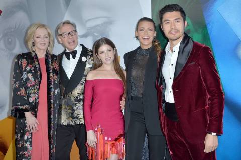 September 10, 2018 - New York, NY, USA - September 10, 2018 New York City..Jean Smart, Paul Feig, Anna Kendrick, Blake Lively and Henry Golding attending A Simple Favor film premiere arrivals on September 10, 2018 in New York City. New York USA Copyright: xKristinxCallahanx