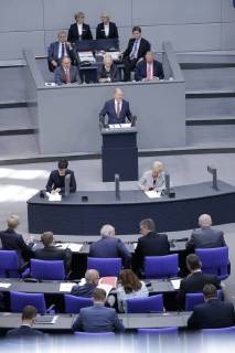 Olaf Scholz, Bundesminister der Finanzen, Deutschland, Berlin, 47. Sitzung des Deutschen Bundestages am Dienstag, dem 11. September 2018