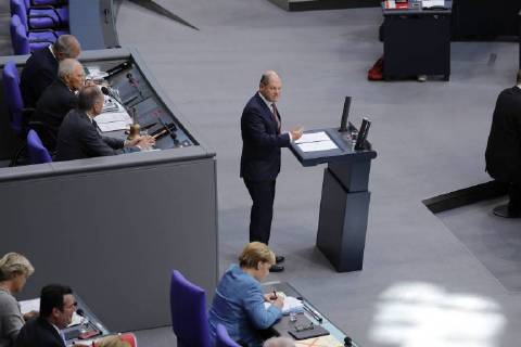 Olaf Scholz, Bundesminister der Finanzen, Deutschland, Berlin, 47. Sitzung des Deutschen Bundestages am Dienstag, dem 11. September 2018
