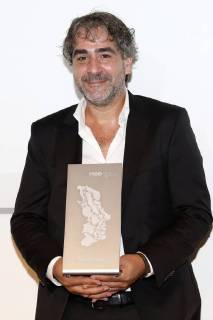 Deniz Yücel bei der Verleihung des Medienpreises M100 Media Award im Potsdam Museum. Potsdam, 18.09.2018
