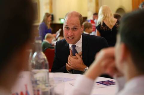 . 18 09 2018. Birmingham, United Kingdom. Prince William, Duke of Cambridge at the first National SkillForce Prince William Award Graduation Ceremony at the University of Birmingham, United Kingdom.  xPoolx xi-Imagesx IIM-18502-0056