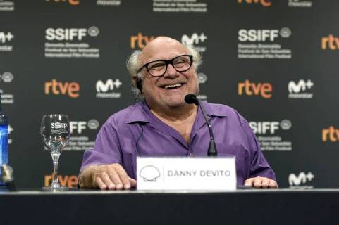 Danny DeVito bei der Pressekonferenz zum Donostia Award auf dem 66. Internationalen Filmfestival San Sebastian Festival Internacional de Cine de San Sebastian im Kursaal. San Sebastian, 22.09.2018