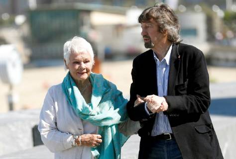 British actress Judy Dench (L) and British film director Trevor Nunn (R) pose for the photographers in San Sebastian, the Basque Country, Spain, 25 September 2018. Dench and Nunn present the film Red Joan at the 66th edition of San Sebastian international Film Festival (SSIFF), in San Sebastian, Basque Country, northern Spain, 25 September 2018. The SSIFF will be held from 21 to 29 September 2018. 66th edition of San Sebastian international Film Festival (SSIFF) !ACHTUNG: NUR REDAKTIONELLE NUTZUNG!  Copyright: xJuanxHerrerox GRAF2170 20180925-636734894981301936