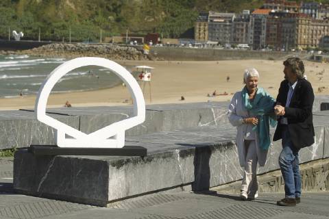 SAN SEBASTIAN, SPAIN ? SEPTEMBER 25: JudI Dench attend the Donostia Award photocall during the 66th San Sebastian film festival at Victoria Eugenia theater in San Sebastian, Spain on the 24th of September 2018. Copyright: xJimmyxOlsenx