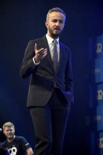 Jan Böhmermann beim 6. Bits & Pretzels Founders Festival 2018 im ICM. München, 30.09.2018