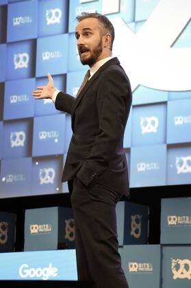 Jan Böhmermann beim 6. Bits & Pretzels Founders Festival 2018 im ICM. München, 30.09.2018