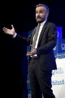 Jan Böhmermann beim 6. Bits & Pretzels Founders Festival 2018 im ICM. München, 30.09.2018