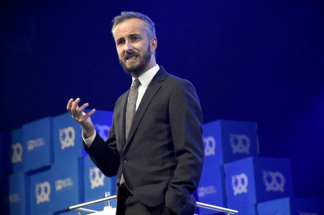 Jan Böhmermann beim 6. Bits & Pretzels Founders Festival 2018 im ICM. München, 30.09.2018