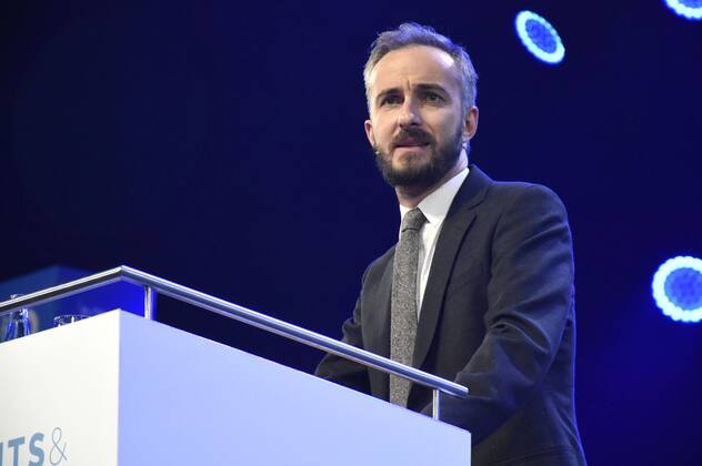 Jan Böhmermann beim 6. Bits & Pretzels Founders Festival 2018 im ICM. München, 30.09.2018