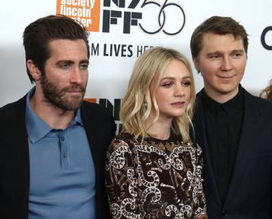 September 30, 2018 - New York City, New York, U.S. - Actors JAKE GYLLENHAAL, CAREY MULLIGAN and PAUL DANO attend Wildlife held during the 56th New York Film Festival held at Alice Tully Hall at Lincoln Center. New York City U.S. - ZUMAk03_ 20180930_zaf_k03_047 Copyright: xNancyxKaszermanx