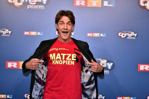 Comedian Matze Knop kommt am 07.10.2018 in Köln zur Verleihung des Deutschen Comedy Preis 2018.