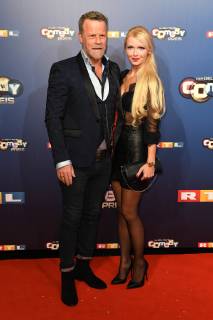 Der Deutsche Comedypreis 2018 am 07.10.2018 im Brainpool Studio in Köln Jenke von Wilmsdorff und Mia Bergmann