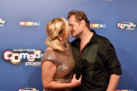 Daniela und Jens Büchner kommt am 07.10.2018 in Köln zur Verleihung des Deutschen Comedy Preis 2018.