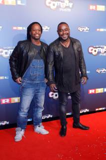 Mola Adebisi und Nelson Müller bei der Verleihung Der Deutsche Comedypreis 2018 am 7.10.2018 in Koeln Deutscher Comedypreis 2018 in Koeln