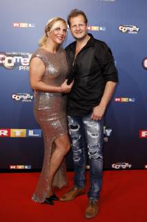 Jens Büchner mit Ehefrau Daniela bei der Verleihung des 22. Deutschen Comedypreises 2018 in den Brainpool Studios. Köln, 07.10.2018