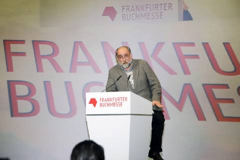 Aka Mortschiladse bei der Eröffnung der 70. Frankfurter Buchmesse 2018 auf der Messe Frankfurt. Frankfurt, 09.10.2018
