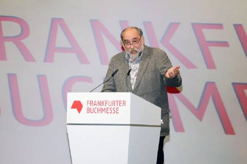 Aka Mortschiladse bei der Eröffnung der 70. Frankfurter Buchmesse 2018 auf der Messe Frankfurt. Frankfurt, 09.10.2018