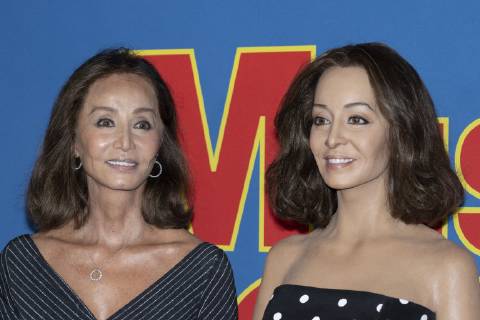 October 11, 2018 - Madrid, Spain - Isabel Preysler attends the presentation of her wax figure during the presentation of the sculpture at the Wax Museum in Madrid, Spain, 11 October 2018 Madrid Spain - ZUMAn230 20181011_zaa_n230_584 Copyright: xOscarxGonzalezx