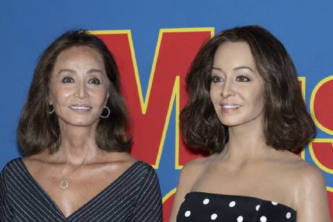 October 11, 2018 - Madrid, Spain - Isabel Preysler attends the presentation of her wax figure during the presentation of the sculpture at the Wax Museum in Madrid, Spain, 11 October 2018 Madrid Spain - ZUMAn230 20181011_zaa_n230_586 Copyright: xOscarxGonzalezx