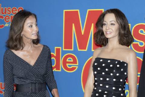 October 11, 2018 - Madrid, Spain - Isabel Preysler attends the presentation of her wax figure during the presentation of the sculpture at the Wax Museum in Madrid, Spain, 11 October 2018 Madrid Spain - ZUMAn230 20181011_zaa_n230_598 Copyright: xOscarxGonzalezx
