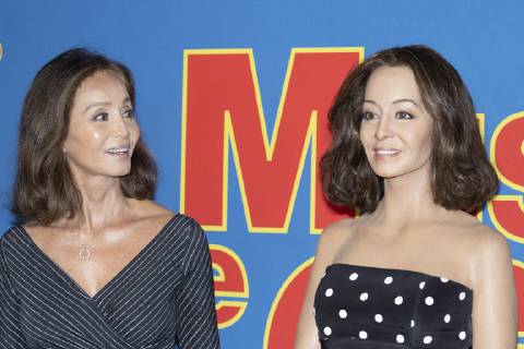 October 11, 2018 - Madrid, Spain - Isabel Preysler attends the presentation of her wax figure during the presentation of the sculpture at the Wax Museum in Madrid, Spain, 11 October 2018 Madrid Spain - ZUMAn230 20181011_zaa_n230_585 Copyright: xOscarxGonzalezx