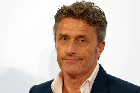 Film Festival Cologne 2018. Am 12. Oktober 2018 fanden die Preisverleihungen jeweils für den besten Dokumentarfilm und den besten Spielfilm im Rahmen der Film Festival Cologne Awards in der Industrie- und Handelskammer zu Köln statt. Im Bild der Regisseur Pawel Pawlikowski im Vorfeld der Preisverleihung während des Fototermins. Köln Nordrhein-Westfalen Deutschland