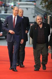 Prince William, Duke of Cambridge and New Zealand director Peter Jackson attend the screening of They Shall Not Grow Old during the 62nd BFI London Film Festival at BFI Southbank in London. OCTOBER 16th 2018  TSTx183739