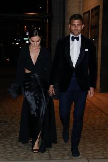NEW YORK, NY - OCTOBER 17: Olivia Palermo and Johannes Huebl are seen on October 17, 2018 in New York City. Copyright: xDC MediaPunchx
