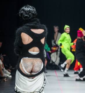 Tallinn Fashion Week 2018, October 17-20. Estonian Fashion Design Award Golden Needle won Kristel Kuslapuu collection. Tallinn Estonia Kultuurikatel  Copyright: xKarlixSaul SCANPIXx