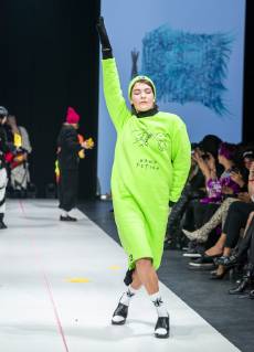 Tallinn Fashion Week 2018, October 17-20. Estonian Fashion Design Award Golden Needle won Kristel Kuslapuu collection. Tallinn Estonia Kultuurikatel  Copyright: xKarlixSaul SCANPIXx