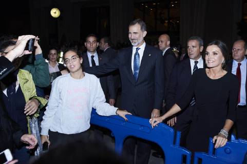 18-10-2018 Concert Queen Letizia and King Felipe during the 27th princess of Auturias awards concert at the auditorium in Oviedo. No Spain  Copyright: xPPE xTHORTONx